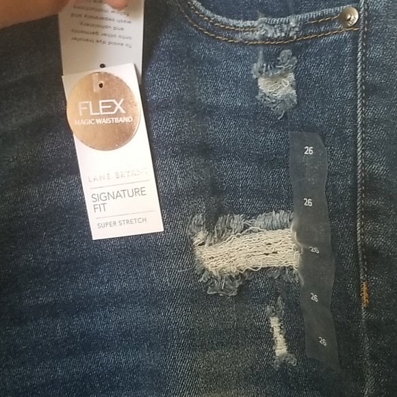 Lane Bryant Casual NWT signature fit skinny jeans size 26 - Picture 5 of 11